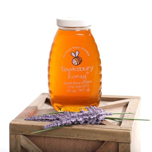 Raw Honey 32 oz Glass Jar