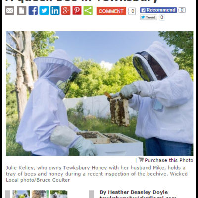 Tewksbury Honey in the News!